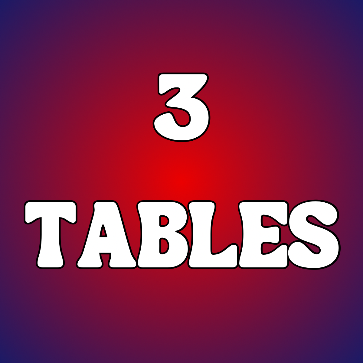 3 Vendor Tables