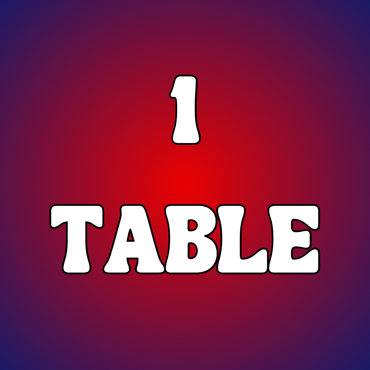 1 Vendor Table